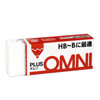 プラス 消しゴムオムニ HBーB ER-100MR 1セット(1個×10)