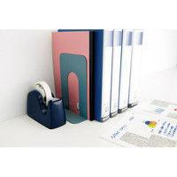 プラス テープカッター ネイビー 5台 TC-301 1セット（直送品）