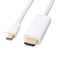サンワサプライ ミニDisplayPort-HDMI変換ケーブル 2m KC-MDPHDA20 1本