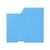 サンワサプライ SLE-27-BL用取付け部品(eセキュリティ・ブルー) SLE-27BLOP 1袋(5個入)