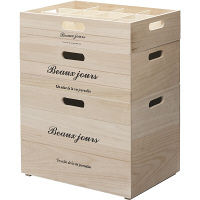 東谷 収納ボックスL SSB-13NA（直送品）