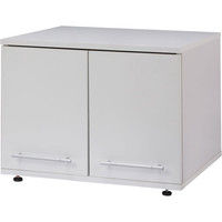 ファミリー・ライフ 冷蔵庫上ラック シルバーグレー 幅590×奥行550×高さ460～470mm 1台（直送品）