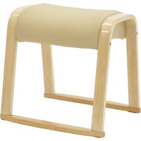 エイ・アイ・エス スタッキングスツール ナチュラル 2脚セット STU-200NA-2PCS（直送品）