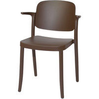 cerantola（チェラントラ） COLOS（コロス） ピアッツァ2チェア アーム付 2脚セット ブラウン piazza2/brown（取寄品）