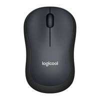 ロジクール（Logicool） 無線（ワイヤレス）マウス（静音）M221 SILENT ダークグレー M221GR 1台（わけあり品）