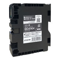 リコー（RICOH）用 リサイクルインク JIT-R41BH ブラック 大容量 （GC41KH） 1個