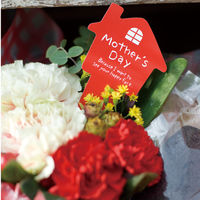 ヘッズ マザーズデイフラワーPPピック-6/カジュアル MA-FP6 1セット（150枚：30枚×5パック）（直送品）