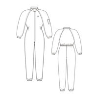 ガードナー CJ1032-1 クリーンスーツ 3L CJ1032-1-3L 1着