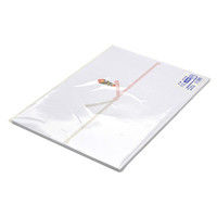 ササガワ のし紙 B4判 五本結切 山 3-484 1セット(1冊(100枚)×5)