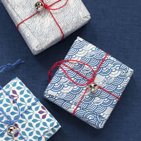 【ケース販売】シモジマ HEIKO 包装紙 半才並口 青海 002200303 1ケース(100枚入×10袋 合計1000枚)（直送品）