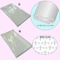 【ケース販売】HEIKO 包装紙 半才 マドンナリリー 銀 002303601 1ケース(100枚入×5袋 合計500枚)（直送品）