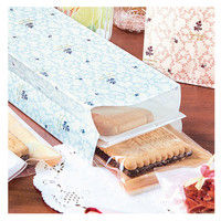 【ケース販売】HEIKO 角底袋 ファンシーバッグ SSA ブルージュ B 003040013 1ケース(100枚入×20袋)（直送品）