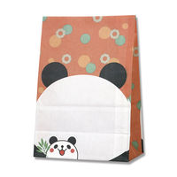 シモジマ パックンバッグ S1F パンダ 004082102 1セット(50枚×40袋 合計2000枚)