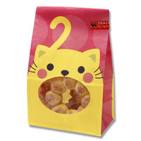 シモジマ パックンバッグ No.4 ネコ 004082402 1セット(50枚×40袋 合計2000枚)