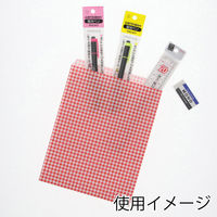 シモジマ 柄小袋 R-50 ギンガムミニ 赤 006520805 1セット(1束(200枚)×10)