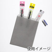 シモジマ 柄小袋 R-50 ギンガムミニ 黒 006520806 1セット（200枚入×10束）（直送品）