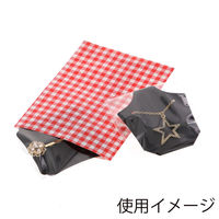 ヘイコー 柄小袋 36才 ギンガムミニ 赤 006538311 1セット（400枚入×10束）（直送品）