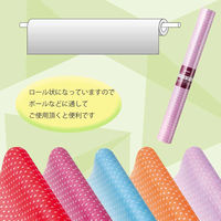 シモジマ HEIKO フラワーラップ ドット スカイブルー 006777933 1セット(1本入×5本 合計5本)（直送品）