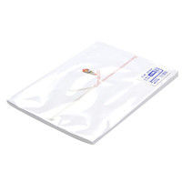 ササガワ のし紙 A4判 五本結切 山 3-486 1セット(1冊(100枚)×5)