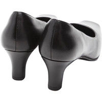 BMZ BMZパンプス スクエア ブラック 24.0 212-16001 1足　ナースシューズ（直送品）