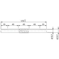 フロン工業 フィルター入PFAチューブ φ10.7×φ12.7×170 PFA-170 1本 3-2371-01（直送品）