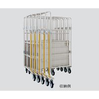 アズワン ロールボックスパレット 折り畳み可 850×600×1700mm MJR-2 1個 3-4736-02（直送品）