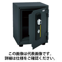エーコー ダイヤル式耐火金庫 BES-8 1台 859-4200（直送品）
