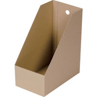 トラスコ中山 TRUSCO 段ボール製A4縦型ファイルボックス 間口155 DB-BOXTW 1冊 859-0652