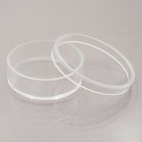 アズワン 光学研磨板付石英シャーレ φ50×φ46×15 3-2445-02 1組（直送品）