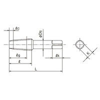 オーエスジー 米式管用テーパタップ インターラップ形 IRT NPT 2.5P 1/8ー27 1本（直送品）