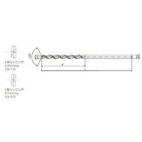 オーエスジー スラスタードリル TDXL 11mm×10D 11X10D 1本（直送品）