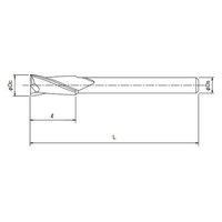 オーエスジー 超硬エンドミル WXLー3DーDE 18mm 18 1個（直送品）