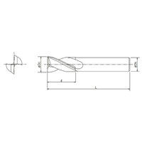 オーエスジー ハイスエンドミル VPーZDS 3.1mm 3.1 1本（直送品）