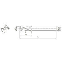 オーエスジー 超硬フラットドリル ADFLSー2D 11mm 11 1本（直送品）