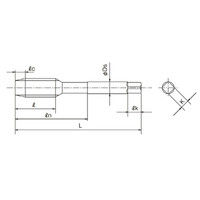 オーエスジー スパイラルタップ(難削材用) CPMーSFT OH3 3P M12×1.75 M12X1.75 1本（直送品）