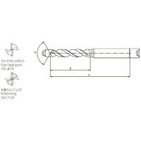 オーエスジー EXゴールドドリル(ステンレス・軟鋼用スタブ形) EXーSUSーGDS 2.43mm 2.43 1本（直送品）