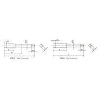 オーエスジー ハンドタップ #2 HT OH3 5P M58×1.5 M58X1.5 1本（直送品）