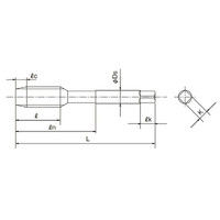 オーエスジー スパイラルタップ(軟鋼・深穴用) MSーDHーSFT OH2 2.5P M24×1.5 M24X1.5 1本（直送品）