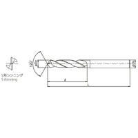 オーエスジー 超硬ドリル(ダイヤコート超硬) DーGDN 11mm 11 1本（直送品）