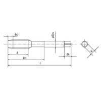 スパイラルタップ(難削材用 ロングシャンク) CPMーLTーSFT OH4 3P M14×2×150mm M14X2X150 1本（直送品）