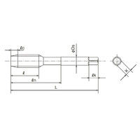 オーエスジー ダイキャスト用ハンドタップ EXーDCーHT OH3 3P M8×1 M8X1 1本（直送品）