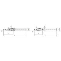 オーエスジー ハイステーパボールエンドミル(XPM2刃 レギュラ) XPMーTPBDS R2.5×3° R2.5X3 1本（直送品）