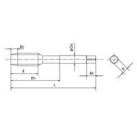 オーエスジー スパイラルタップ(Ni基超耐熱合金用) NIーSFT OH3 2.5P M5×0.8 M5X0.8 1本（直送品）