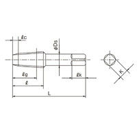 オーエスジー 米式管用テーパタップ(スパイラルタップ) SFTーTPT NPT 2.5P 1ー11ー1/2 1本（直送品）