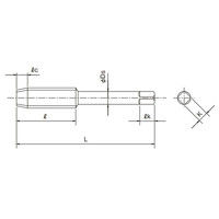 オーエスジー ニューロールタップ(TiNコーティング) TINーNRT RH4 P M1.4×0.3 M1.4X0.3 1本（直送品）