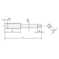 オーエスジー 管用平行タップ(TiNコーティング) TINーSPT 4P PF1ー11 1本（直送品）