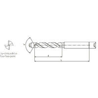オーエスジー ネクサスドリルスタブ形 NEXUSーGDS 3.4mm 3.4 1本（直送品）