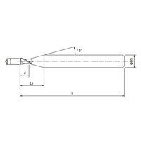 オーエスジー 超硬エンドミル WXLー2DーDE 5.7mm 5.7 1個（直送品）