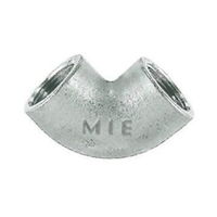 MIEテクノ SUS304 低圧ネジ込 エルボ M-304L-6A 1セット(10個)（直送品）