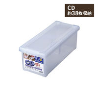 天馬 TENMA CDいれと庫 クリア 175×450×150 IR-CD 1個 836-0008